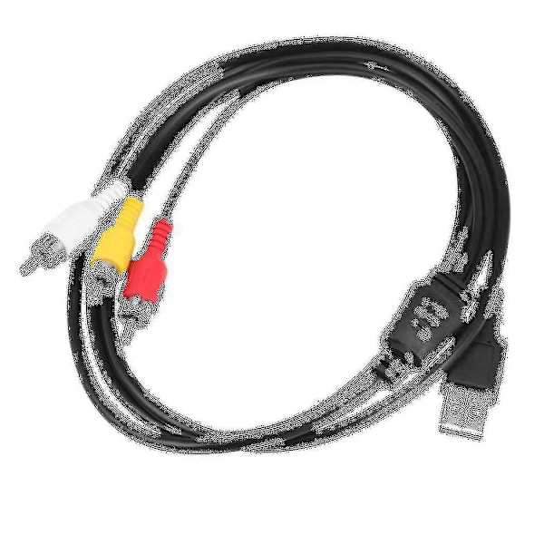 3 RCA till USB-kabel