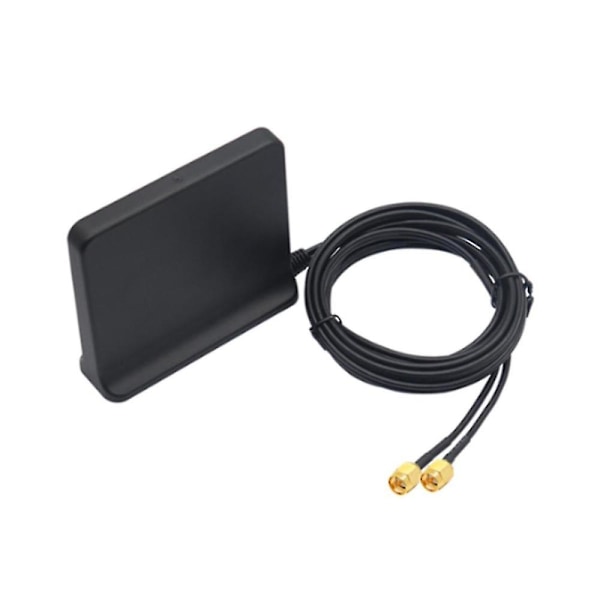 Signal Boost 5g 4g Lte 3g Gsm Mimo Antenn Hög Förstärkning 12dbi 600-6000mhz Extern Omni Wifi Antenn(bl