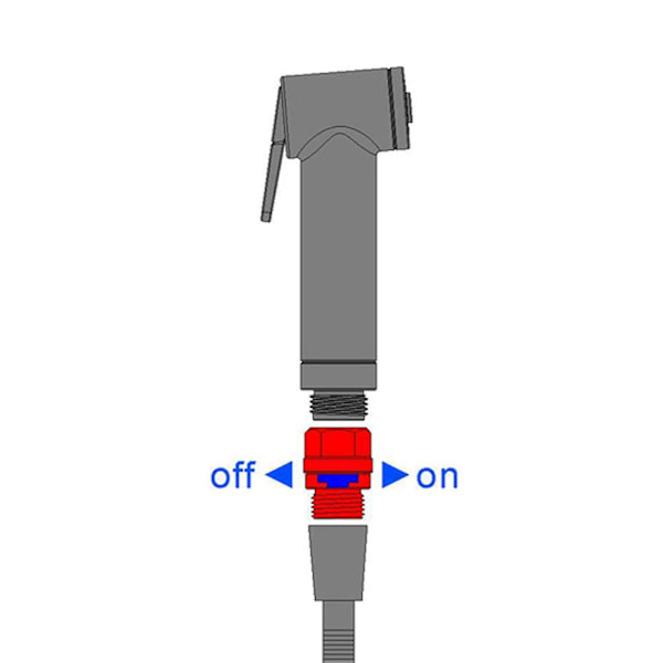 1/2\" Brusespærre til Hovedafslutning til Ventil Brusespærre til Hoved Flow Control Ventiler Mini