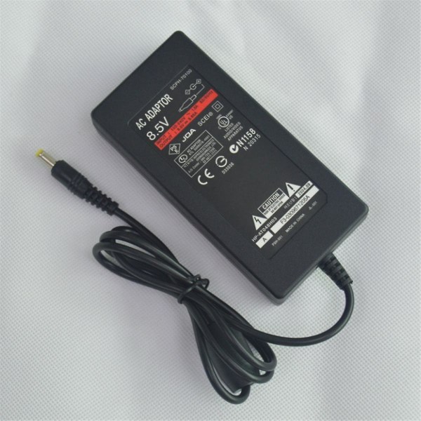 AC Strømadapter for 2 DC 8.5V Adapter for PS2 Slim EU STIKK