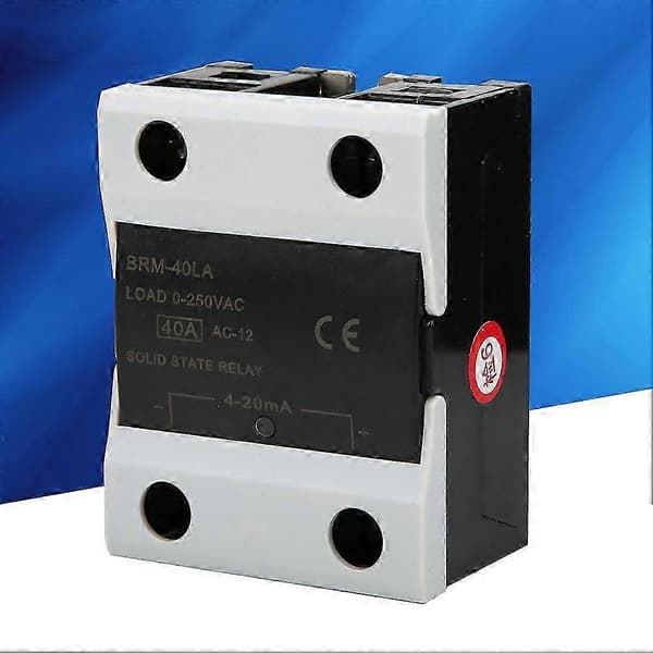 Solid State Relæ 40A 4-20mA AC 0-250V Brandhæmmende