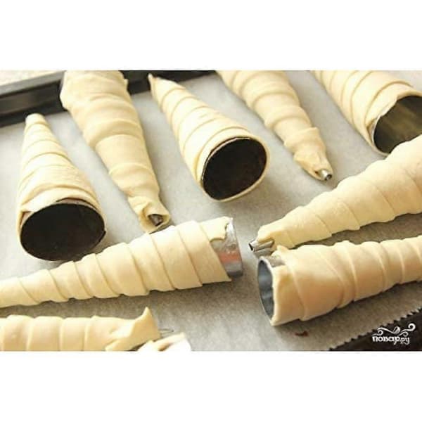 Sahnerollen Trubotschki Bageform Hrnchen Cremmrollen Schaumrollen 10 Stk