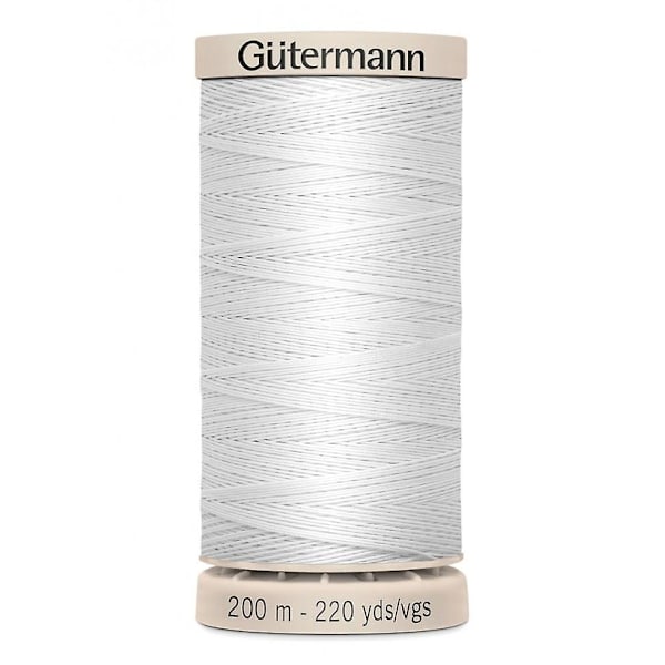 Gutermann Ohut Vahapintainen Ommel Lankaa 200m Valkoinen 5709 - Yksi