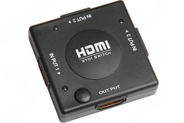 3-Port 1080P HDMI Mini Switch (3-in 1-OUT)