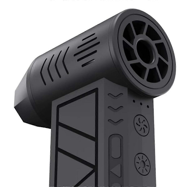 Mini Luftblæser med Ekstra Dysespids 130000RPM Turbo Jet Fan 39.5m/s Turbo Jet Fan
