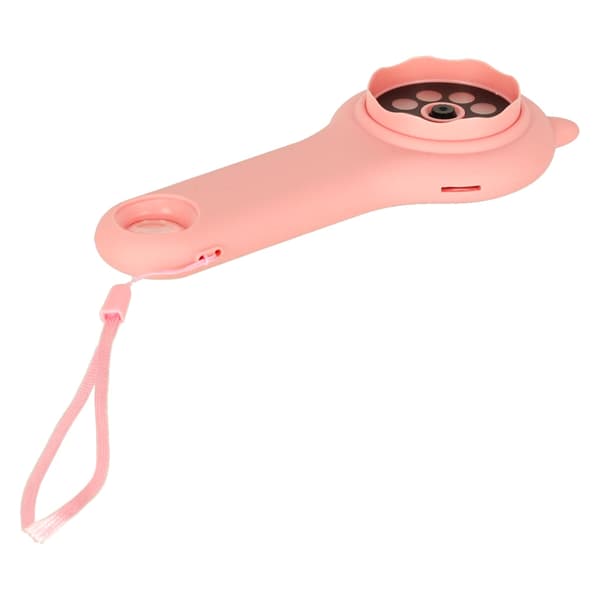 Digital Microscope for Kids 500x 2MP Camera 2\" Screen LED Pink