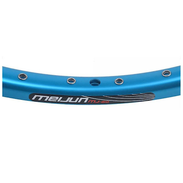 Meijun Maastopyörät Tie Folding Polkupyörät 20 Tuuman 406 32 Reiät Levyjarru Vanteen Osat Double-disc Vanteet Pyörät (musta)