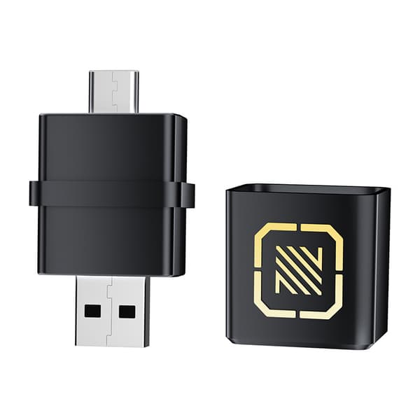 carplay adapter to-i-ett smartbilboks dobbel plugg Android Autocarplay-boks 1 stk