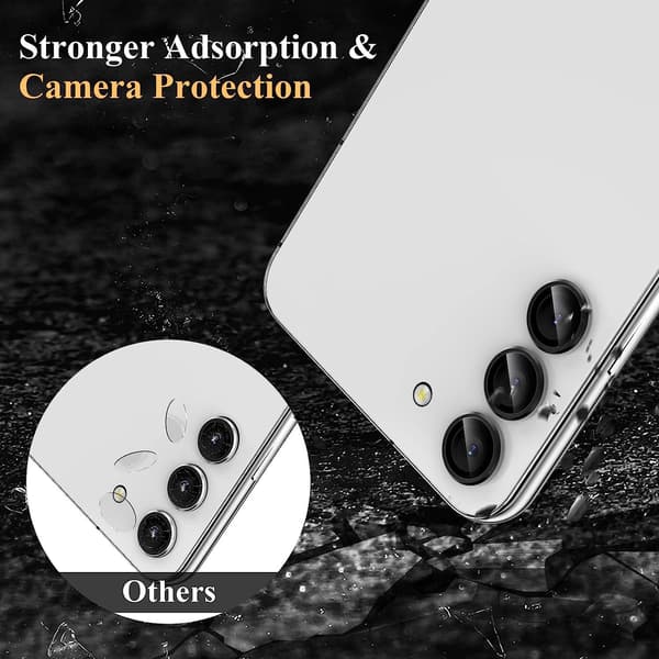 Black Samsung S23 / S23 Plus Camera Lens Protector