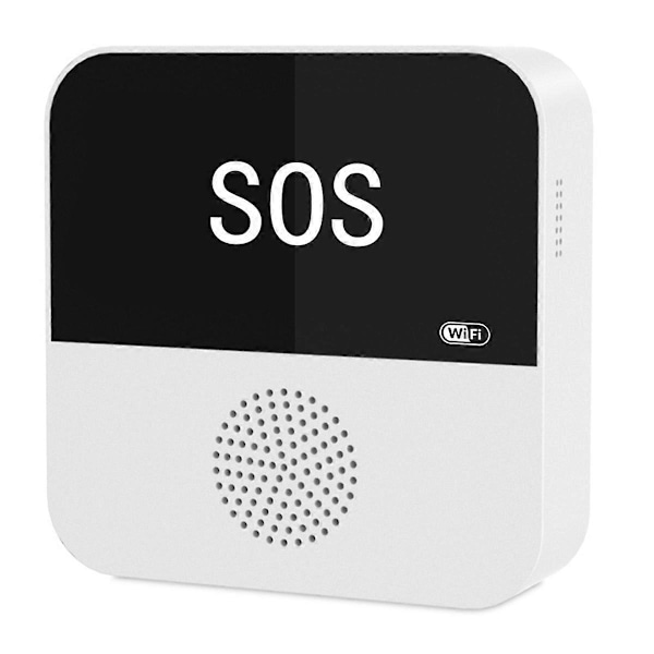 Trådlös WiFi Äldreomsorg Personsökare SOS-knapp Nödsituations SOS Medicinskt larmsystem för seniorer patienter äldre