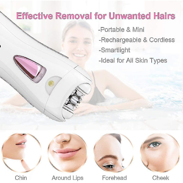 Epilator for Ansiktet Kvinner Ansikts Epilator Kvinner Ansikts Epilator Mini Epilator Elektrisk Epilator