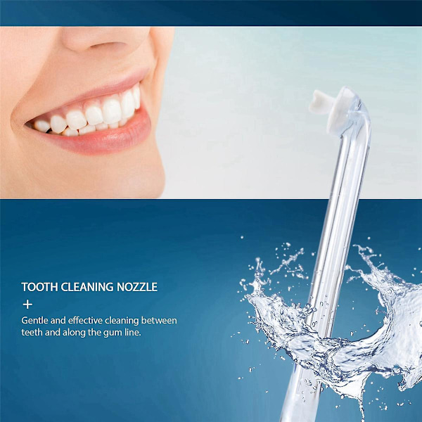8 stk. Høj kvalitet Dys til AirFloss HX8331 HX8332 HX8340 HX8341 HX8381 HX8401 Oral Irrigator Dys