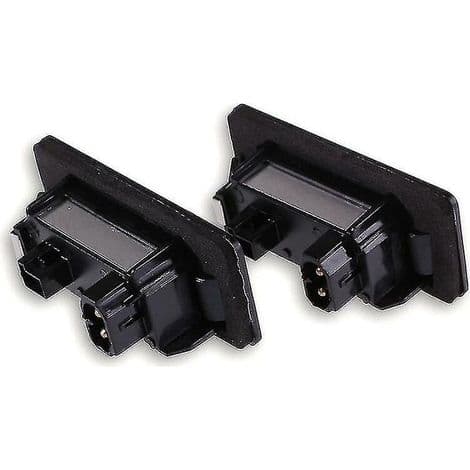 2-delt/sæt bilbagagerum nummerplade LED-lys 24 LED-lamper til BMW E39 E60 E90 X