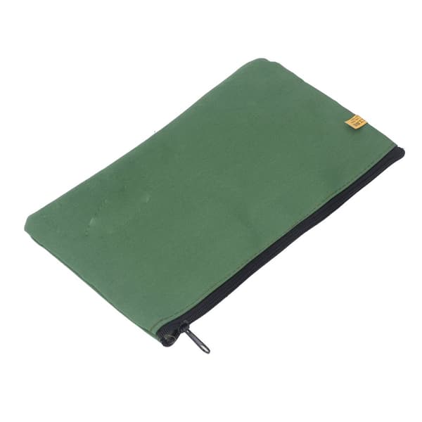 Portable Multifunctional Army Green Canvas Tool Bag 33x19 cm