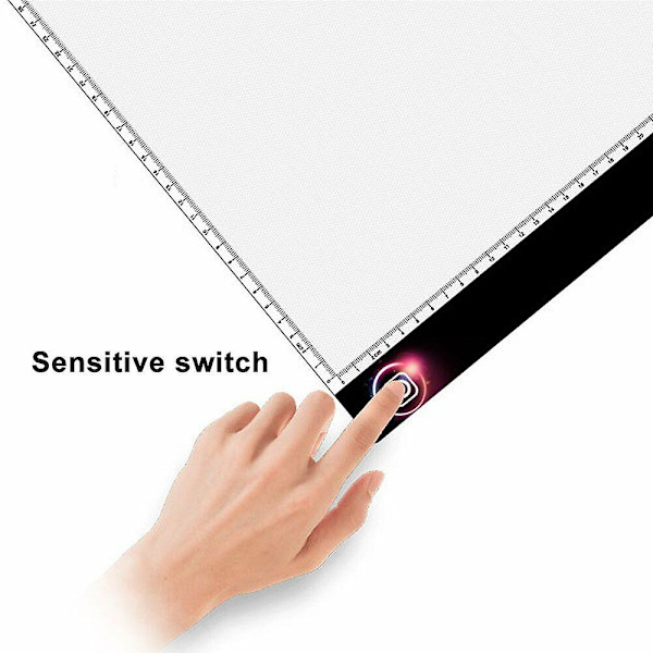 A4 LED Lysboks Sporing Tegnebrett Kunstdesign Pute Kopier Lysboks Dag & Natt