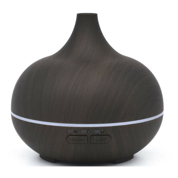 Yang Pure Aroma 150 luftfugter. Ultralyds luftfugter og aroma diffuser, 150 ml, 3-timers timer, 7 LED-farver. Aromaterapi. Ultra-stille.