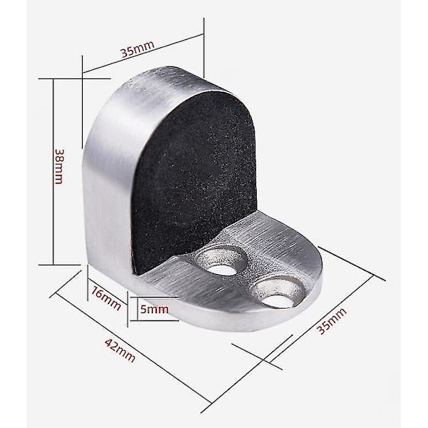 304 Rostfritt Stål Magnetisk Dörrstopp Golv Magnetisk Dörrstopp Golv Magnetisk Dörrstopp