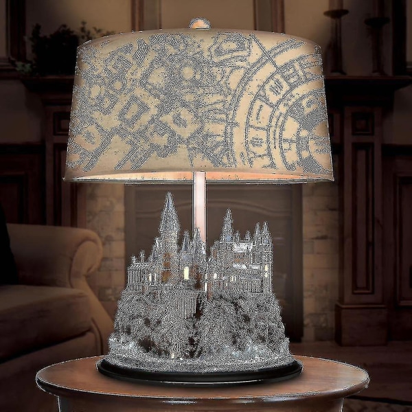 The Bradford Exchange Harry Potter Hogwarts Slott Ljussculptur Bordlampa - Rabatt