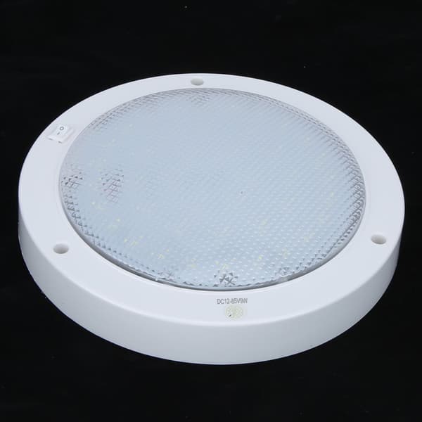 High Brightness 42 LED Round Ceiling Light for Car Boat Home - Warm White Light
