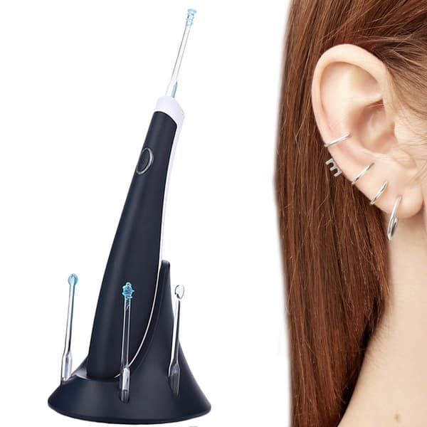 Ultrasonic Ear Cleaner with Silicone Tips