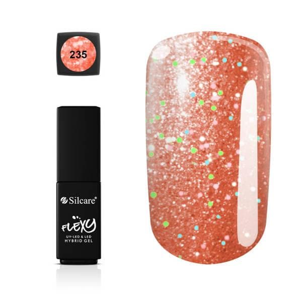 4-pack - Gellack - Flexy - Sunny Fandango set UV-gel/LED