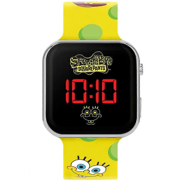 SpongeBob SquarePants LED Digitalklokke for barn