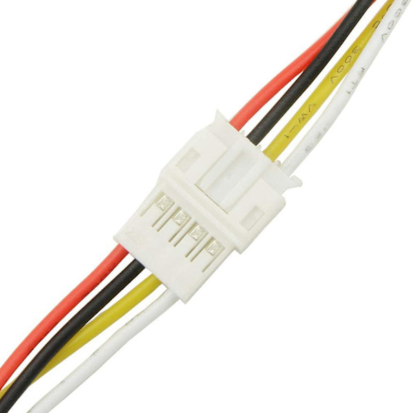 40 stk (20 par) 2,0 mm 4-polet hun-han stik med 15 cm terminalforbindelseskabel Kompatibel med JST PH
