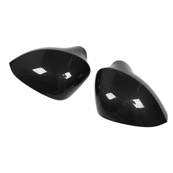 Erstatningskappe til bakspejl i kulfiberlook til Seat Leon Ibiza (sæt med 2)