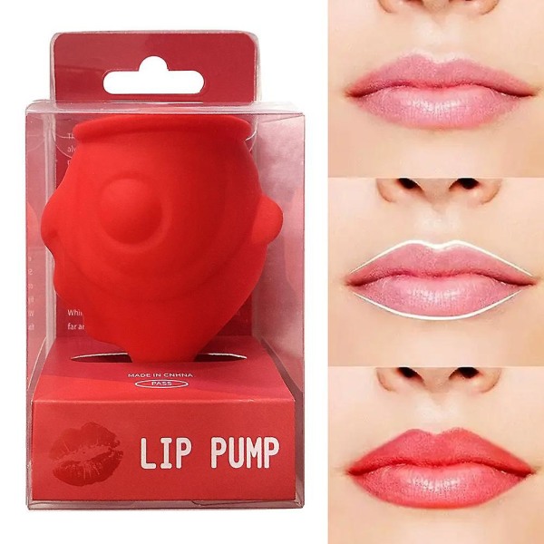 Plump Lip Enhancer Pumpe, Fuld Læbe Sugeapparat, Sexy, Skønhedsværktøj