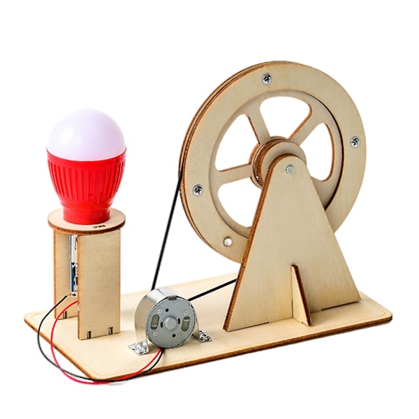 Diy Dynamo Modell Trä Vetenskap Experiment Fysik Pedagogiska Barnleksaker Fp