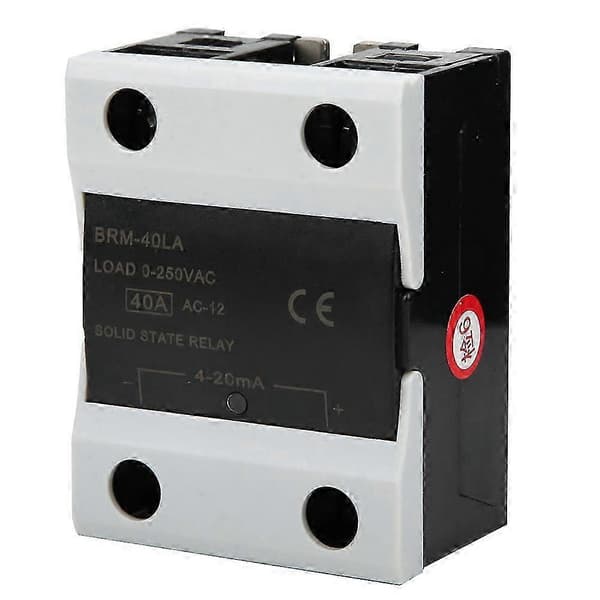 Solid State Relä 40A 4-20mA AC 0-250V Flamskyddad