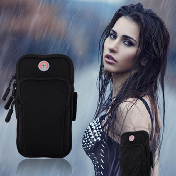 Universellt löpararmband, armmobilhållare sportarmband för löpning, fitness och gymträning
