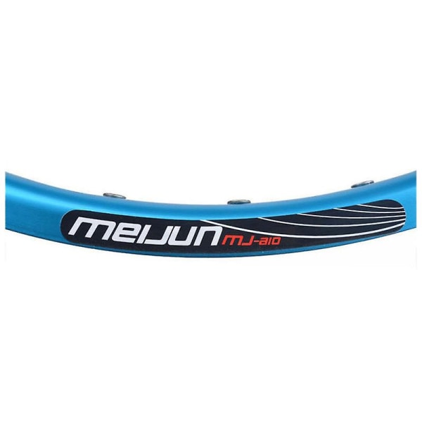 Meijun Terrengsykkel Vei Folding Sykler 20 Tommer 406 32 Hull Skivebrems Felgdeler Dobbel-skive Felger Hjul (svart)