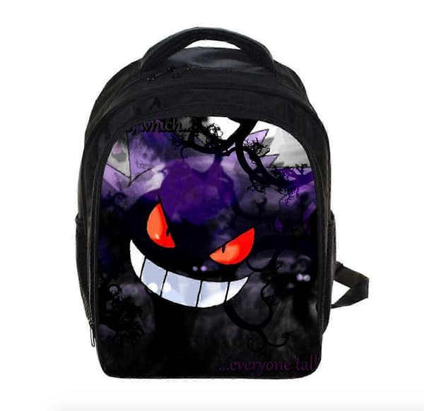 2025 Gengar Skoletaske Rygsæk til Børn