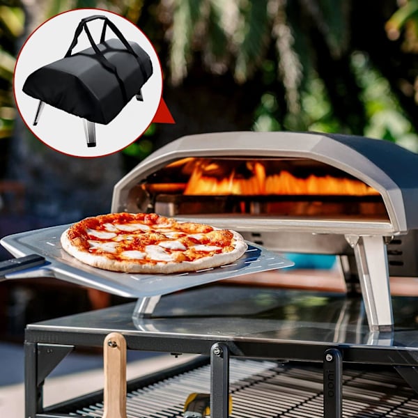 Pizzaugnstäckning för Ooni Koda 12 Gas Pizzaugnar, Vattentätt Utomhus Bärskydd Alla Säsonger Skydd
