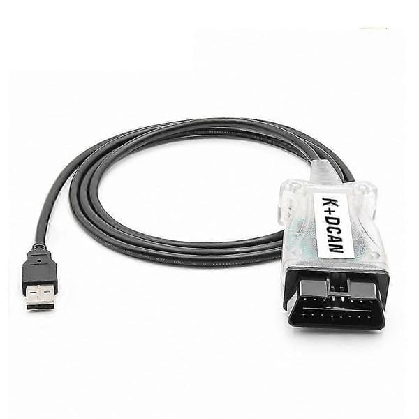 K+dcan Chip til Obd2 Auto Bil Diagnostiske Værktøjer Scanner Switch Usb Interface Kabel K + Dcan til