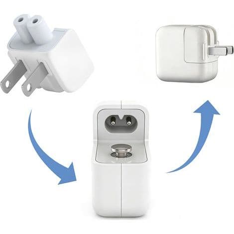 Rejseadapter Europa til USA 2 Stykker - Universaladapter til MacBook, iPad, iPhone - Kompakt og Sikker til Rejser til USA, Canada, Mexico