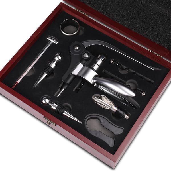 Luxury Wine Set in Gift Box Wine Accessories 10 pieces.