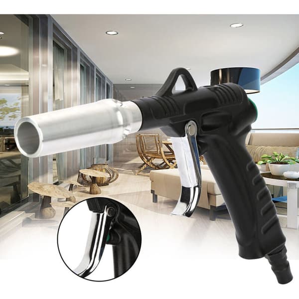 Tryckluftspistol, pneumatisk pistol, kompressor i aluminiumlegering, stark vindblåsare för bildetaljer, hög hållfasthet för hemstädning