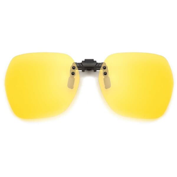 Clip-on solbriller for briller – Nightvision Gul