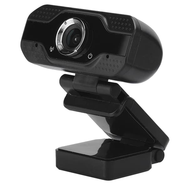 High-Quality 1080P USB Webcam with Built-in Microphone for Online Courses