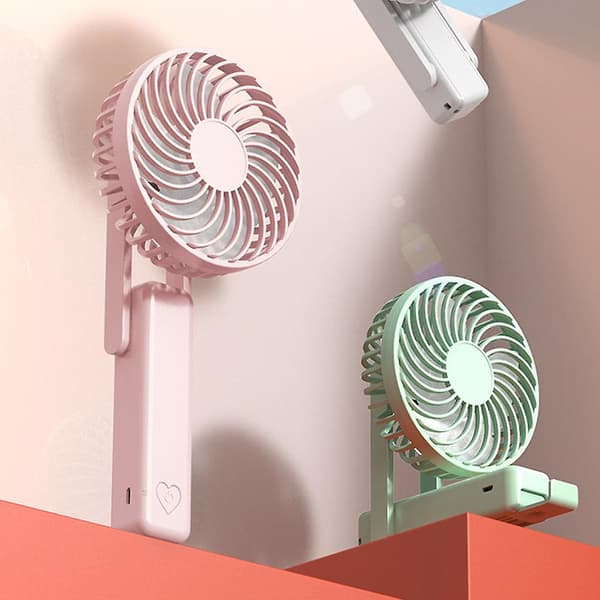 Bærbar Håndholdt Ventilator, personlig Ventilator, batteridrevet Håndventilator, mini Ventilator