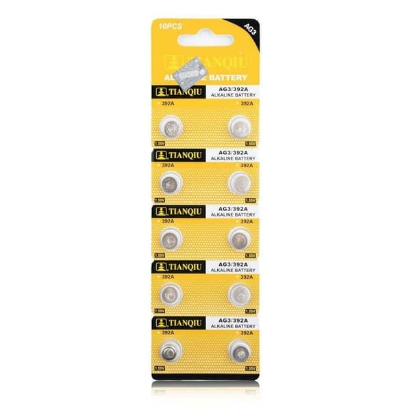 20pcs Button Cell Batteries AG3 /384 / 392 / LR41