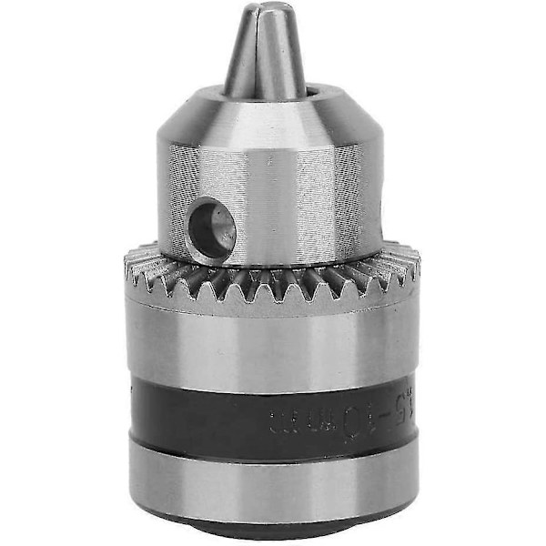 Borrchuck med Nyckel 1,5-10mm Kapacitet Rostfritt Stål Borrchuck Adapter Fräsverktygssats Starlight