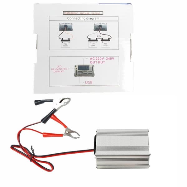Monokrystallinske paneler System Kit Solcellepaneler Kit Lett Bærbar Solcelleinverter Kit for Båter Biler