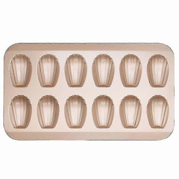 1/12 Kopp Skjellformet Bakeform Mini Kakeform Karbonstål Kjeksform