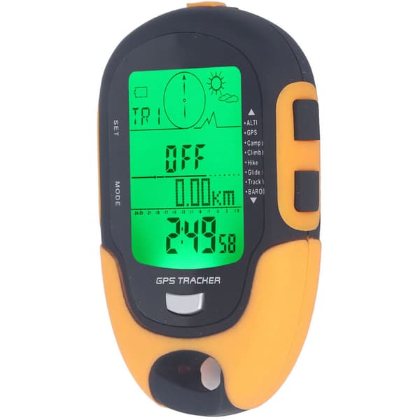 GPS multifunksjonell datamaskin elektronisk høydemåler barometer termometer hygrometer digitalt kompass vanntett