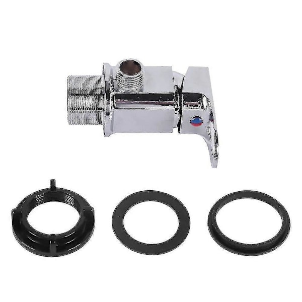 Dusjmiksertapp for Caravan, Bobil og Campervan i Krom med 1/2" Utløp og 1500mm Push Fit-rør