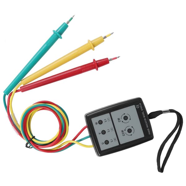 Digital Phase Sequence Indicator - Phase Sequence Meter - 60V-600V AC
