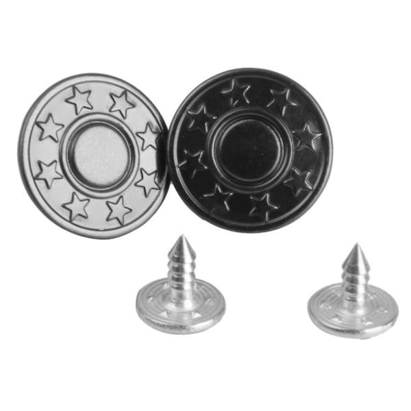 17mm Jeans Buttons